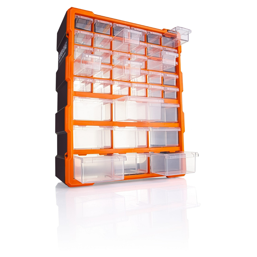 Süper Bag ASR-6001 Monoblok Çekmece Seti Büyük Tip 39lu
