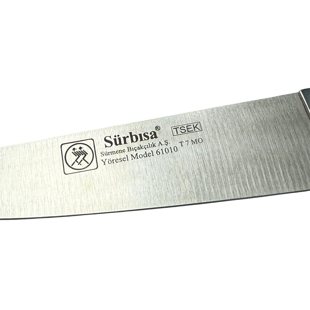 Sürbısa Sürmene Kasap Bıçağı Ahşap Saplı 30 Cm