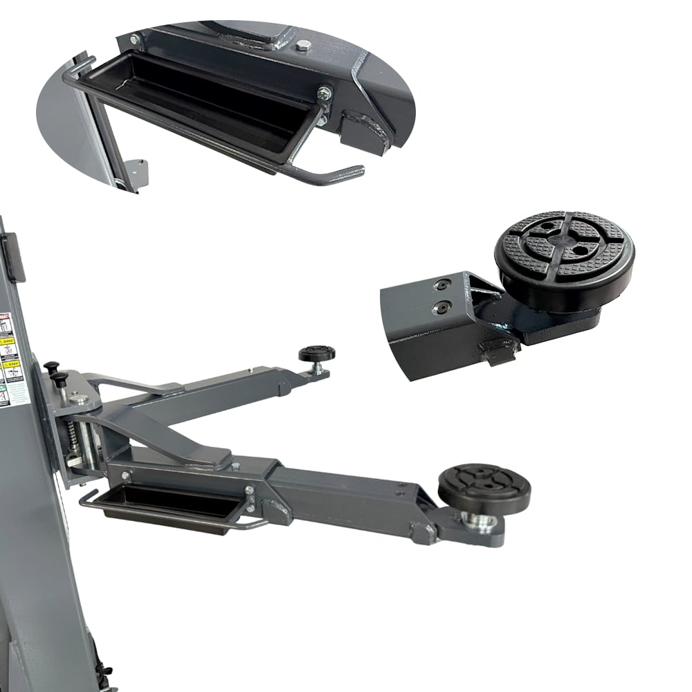 TAKPOWER 4 Ton İki Sütunlu Alttan Bağlantılı Tam Otomatik Araç Kaldırma Lifti