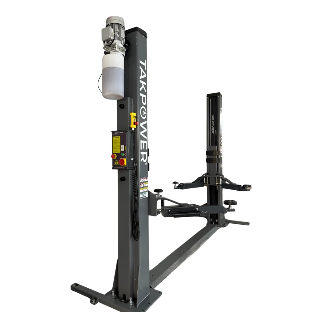 TAKPOWER 4 Ton İki Sütunlu Alttan Bağlantılı Tam Otomatik Araç Kaldırma Lifti