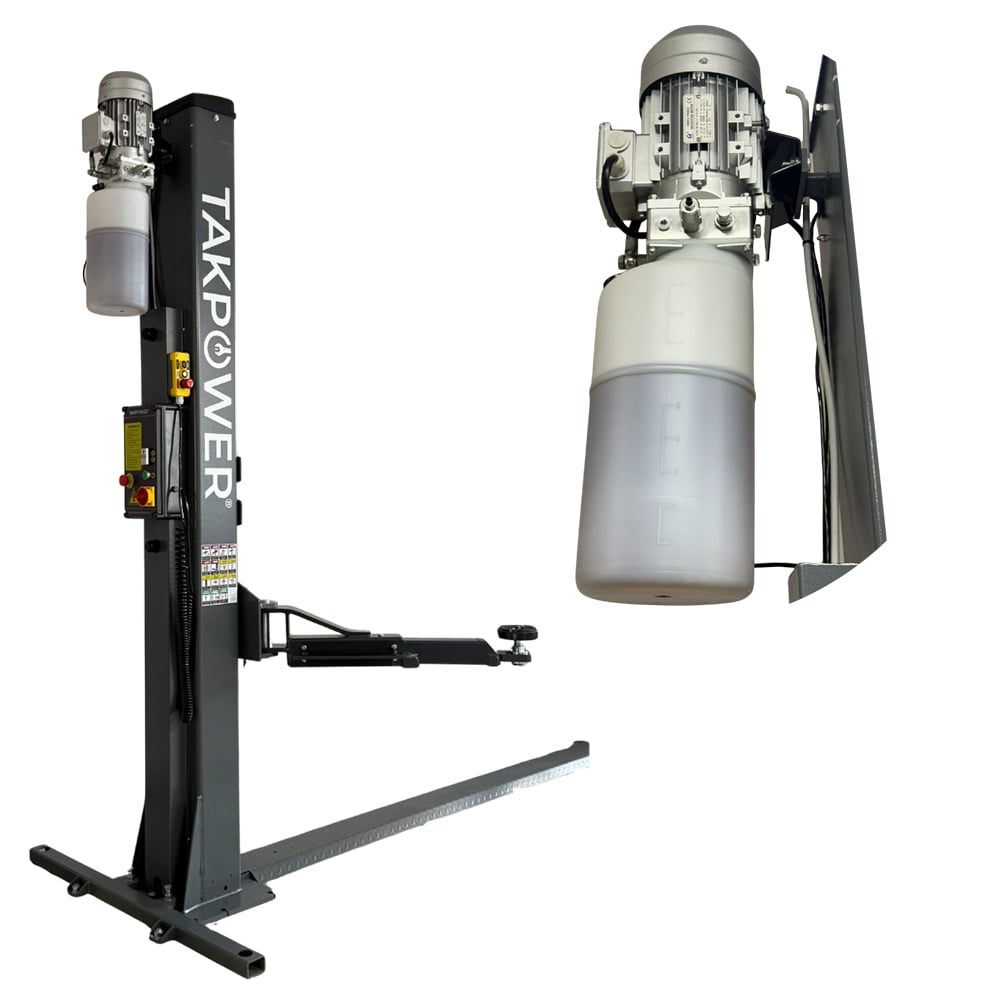 TAKPOWER 4 Ton İki Sütunlu Şaseli Tam Otomatik Araç Kaldırma Lifti