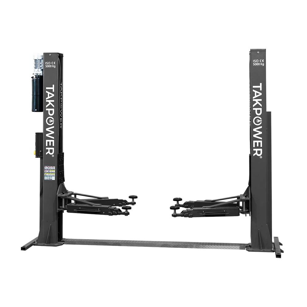 TAKPOWER 5 Ton İki Sütunlu Alttan Bağlantılı Tam Otomatik Araç Kaldırma Lifti