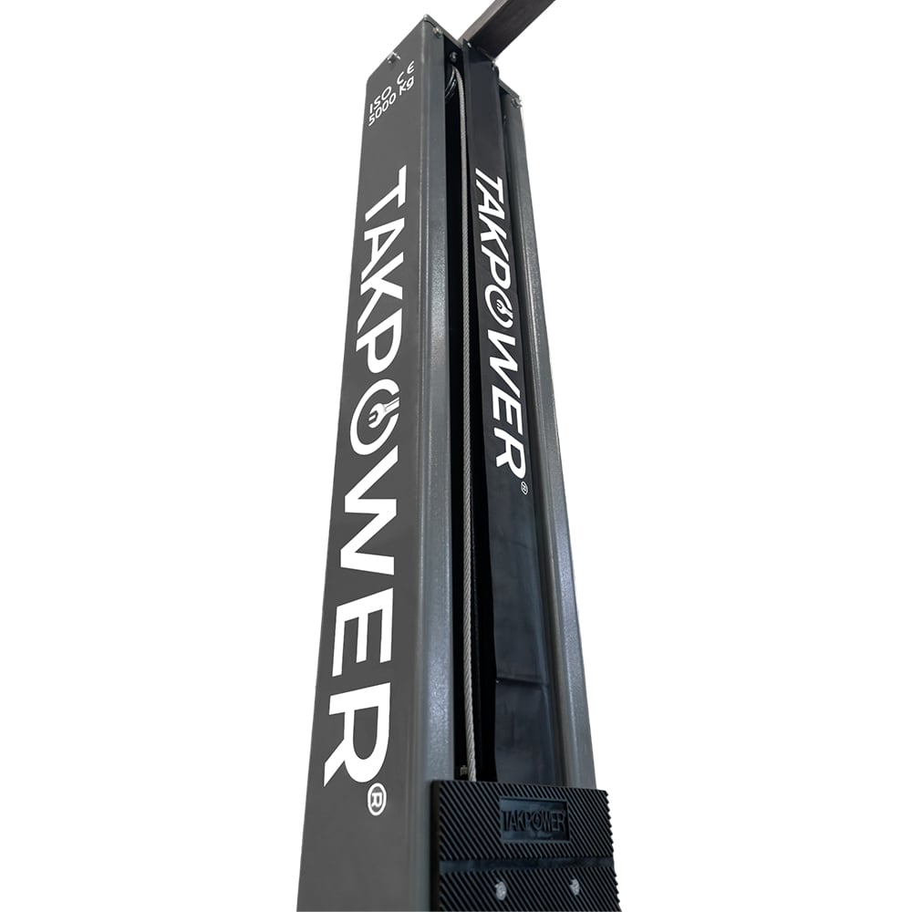 TAKPOWER 5 Ton İki Sütunlu Alttan Bağlantılı Tam Otomatik Araç Kaldırma Lifti