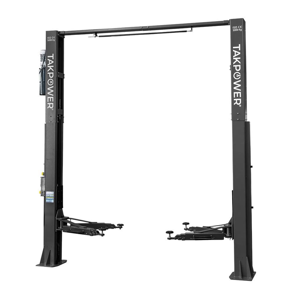 TAKPOWER 5 Ton İki Sütunlu Üstten Bağlantılı Tam Otomatik Araç Kaldırma Lifti