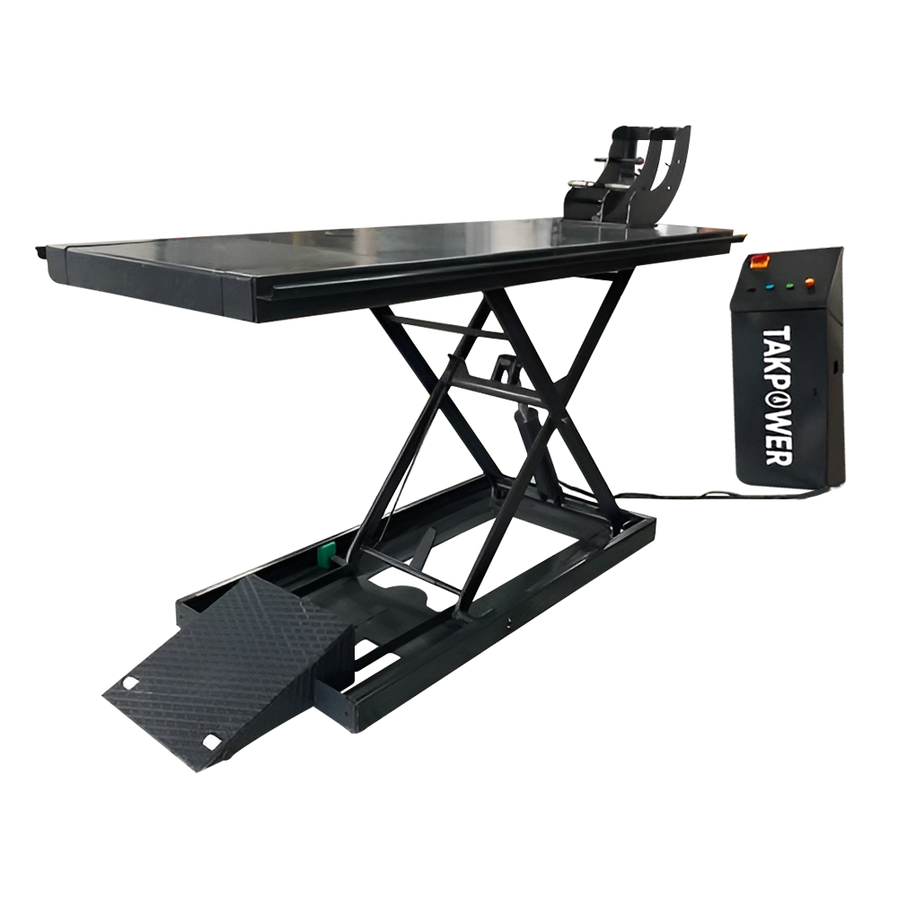 TAKPOWER Motosiklet Hidrolik Kaldırma Lifti Kilitli 1000 Kg