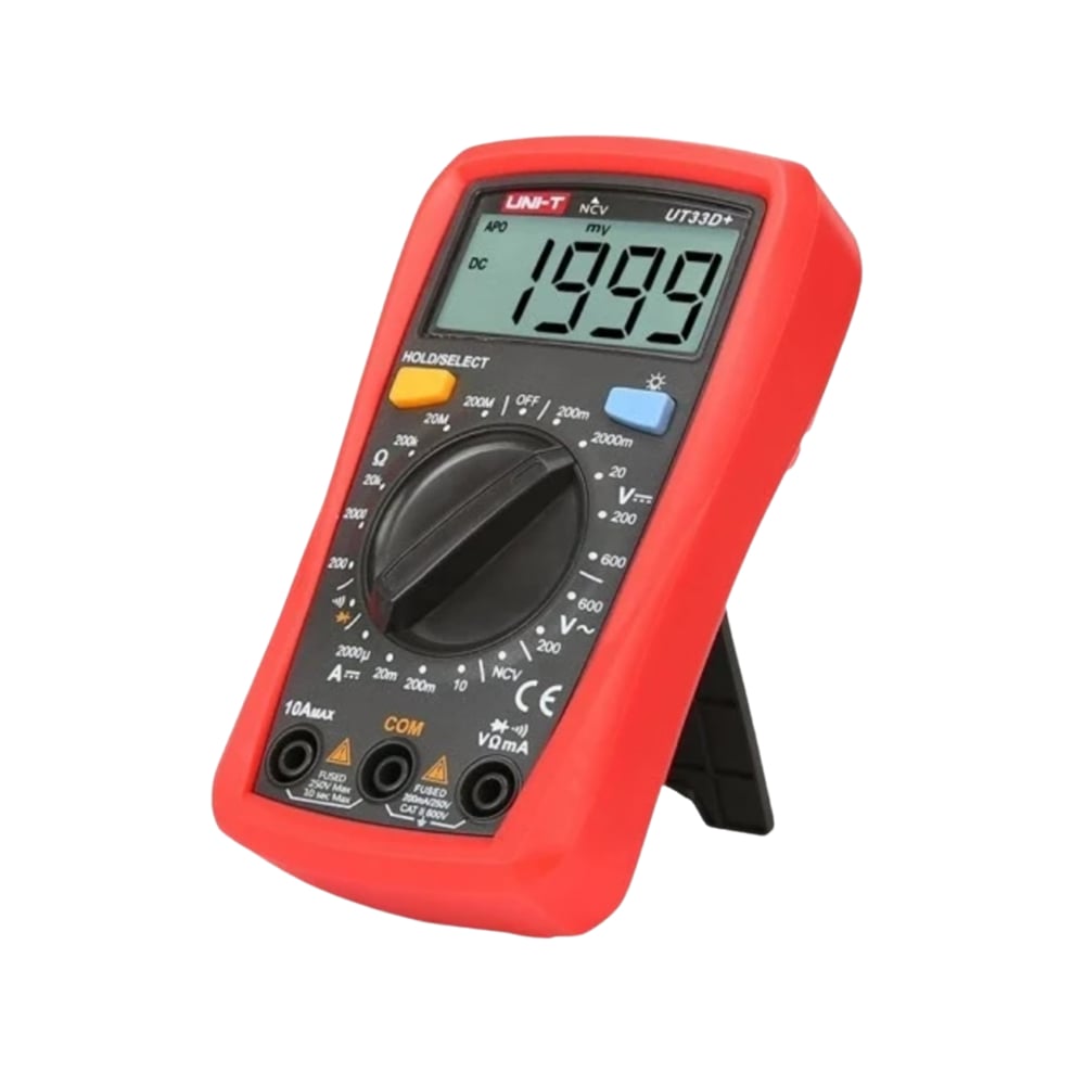 UNI-T Dijital Multimetre UT33D+ 600V 10A