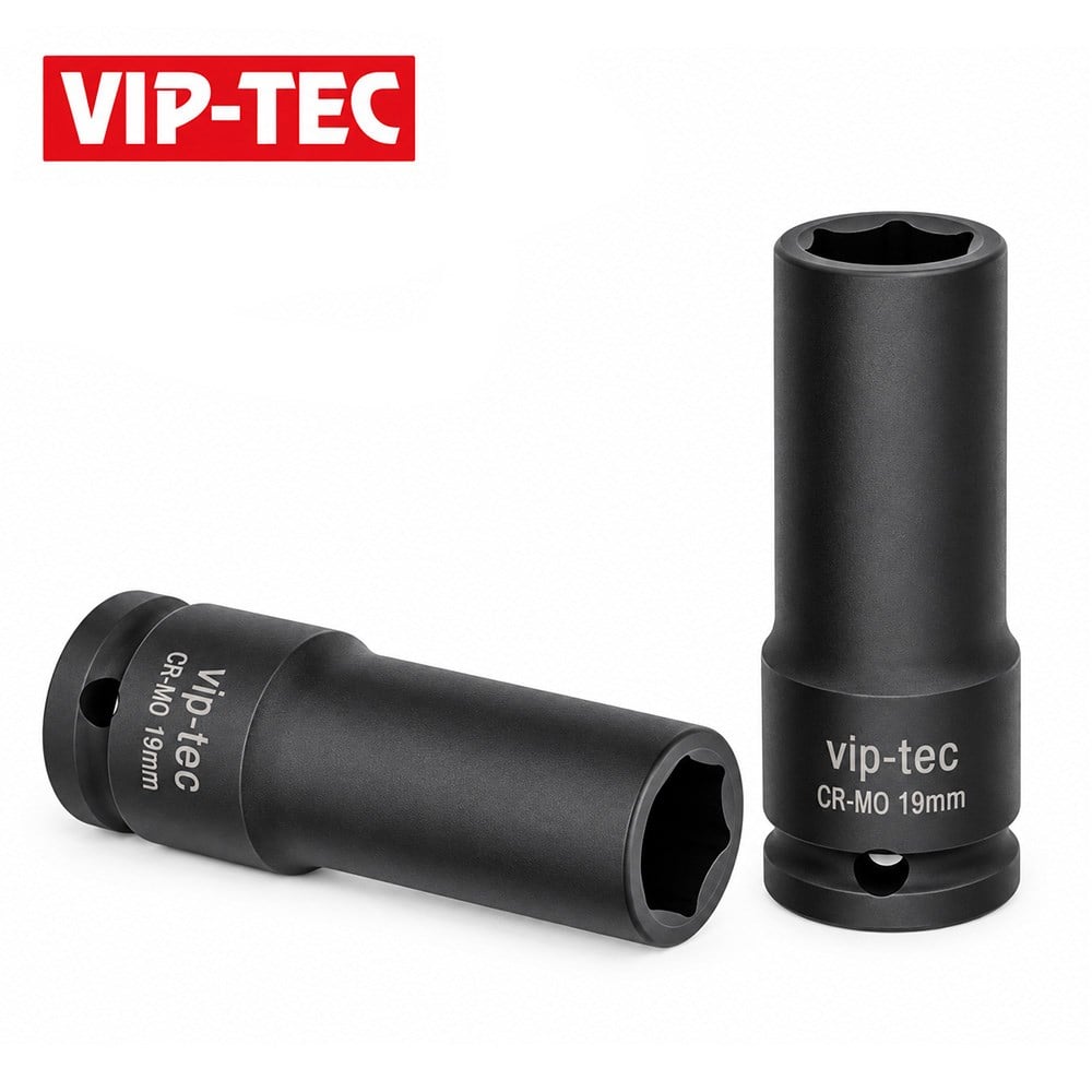 VIP-TEC 1/2 Altı Köşe Havalı Derin Lokma 21 mm