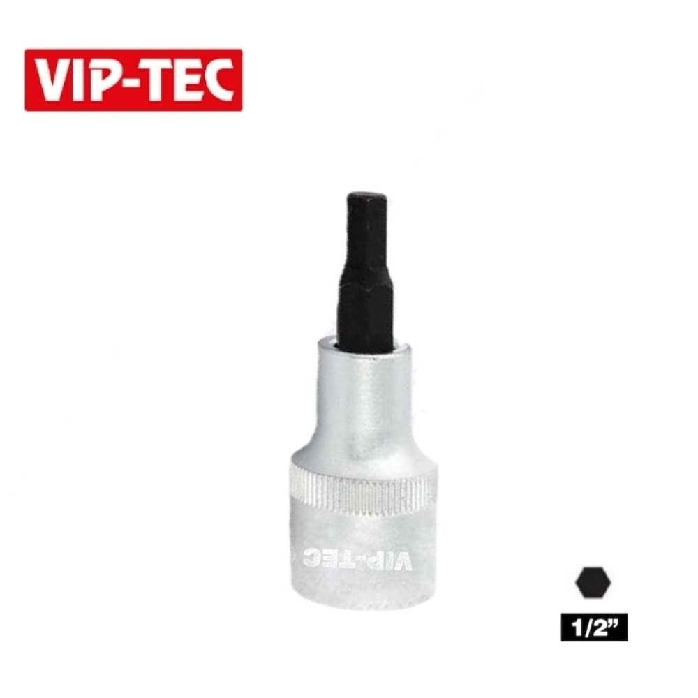 VIP-TEC 1/2 H12 Lokmalı Allen Uç Kısa 12 mm