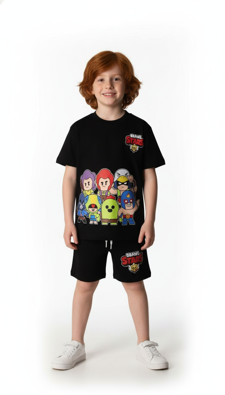 Brawl Stars Şortlu Takım