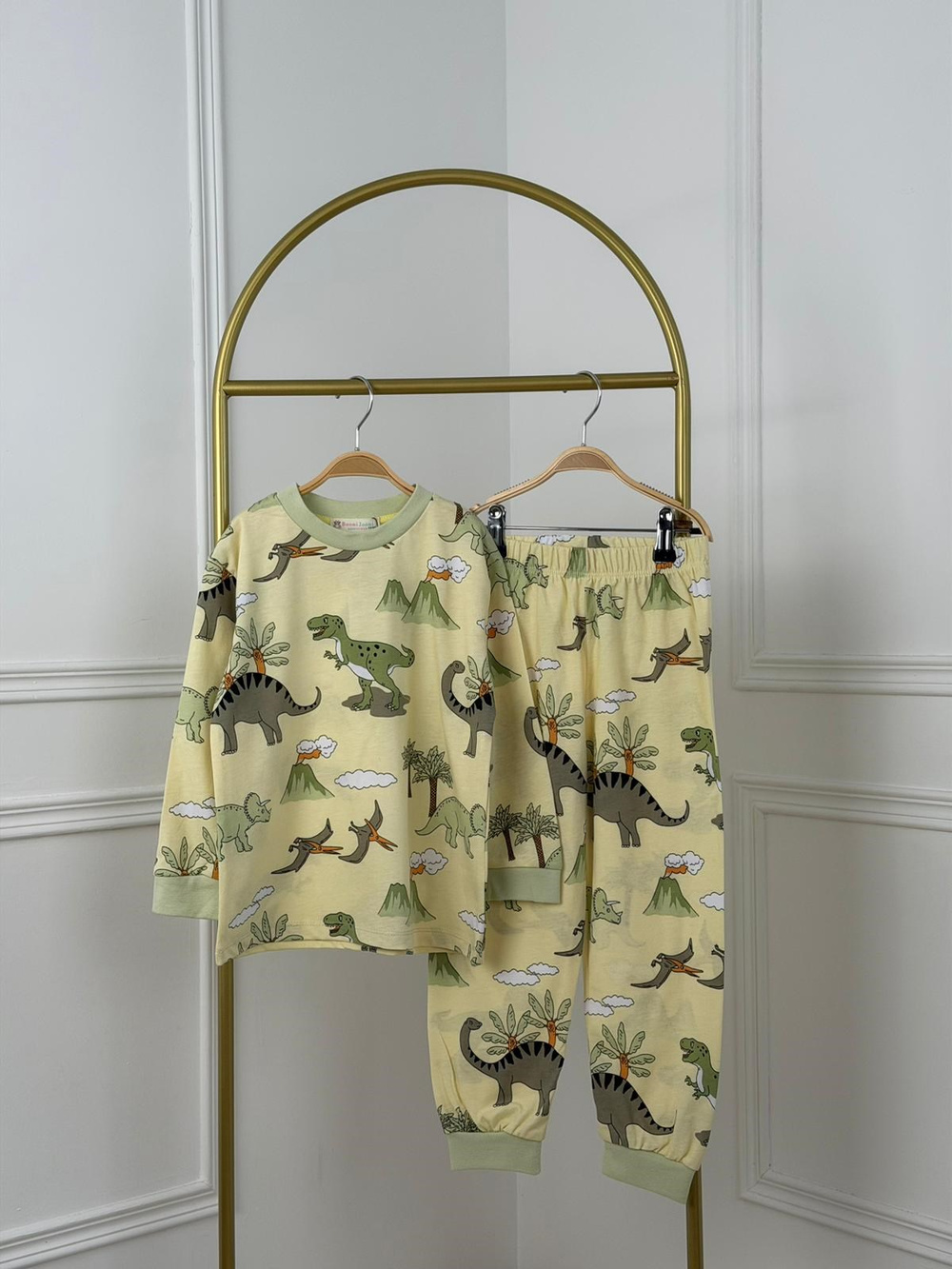 Dino Baskılı Pijama Takımı