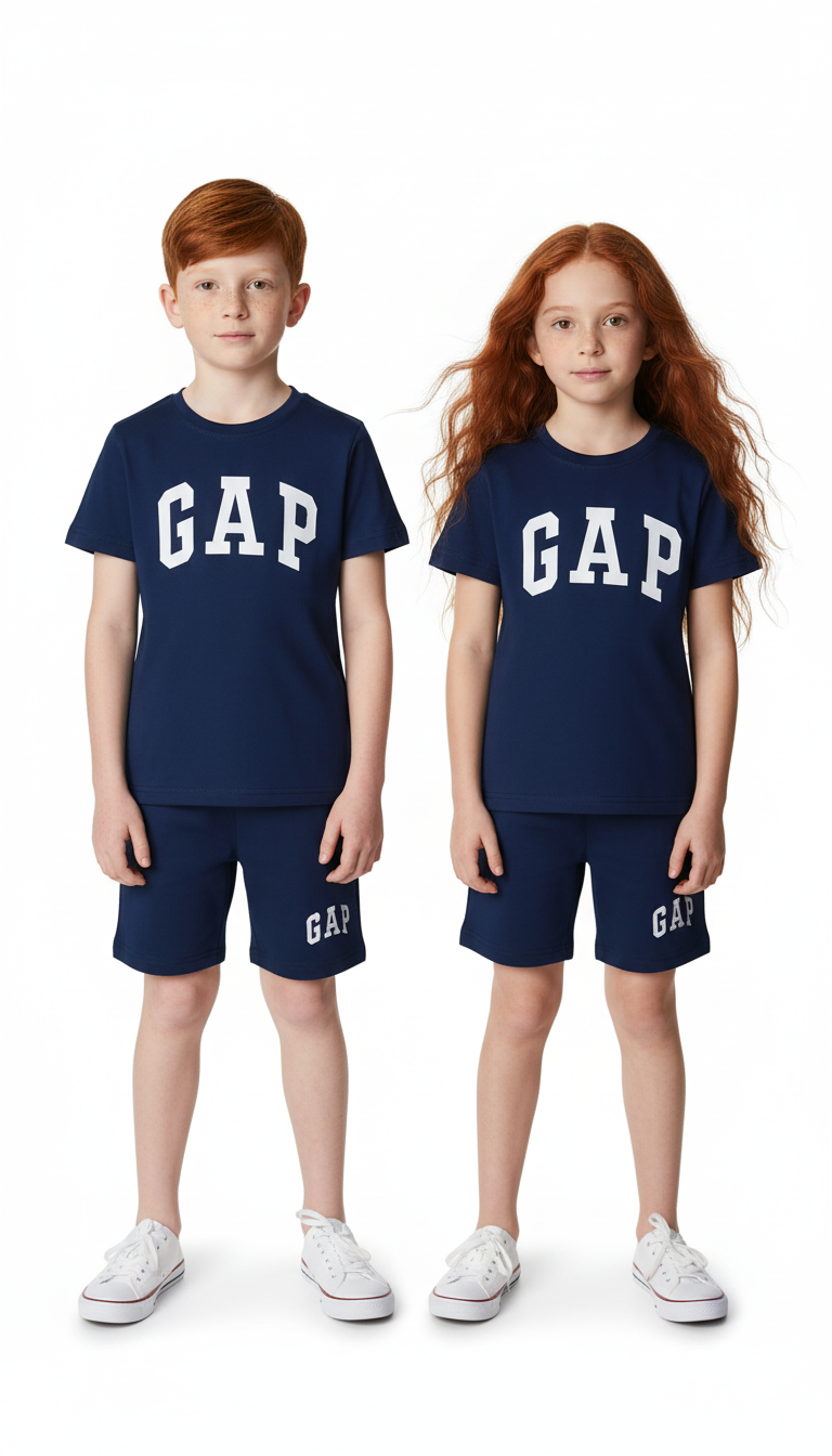 Gap Baskılı Şortlu Takım