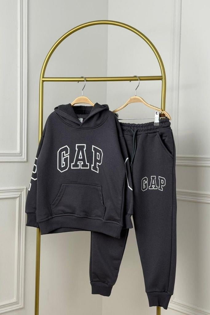 Kapüşonlu Cepli Gap Eşofman Takımı