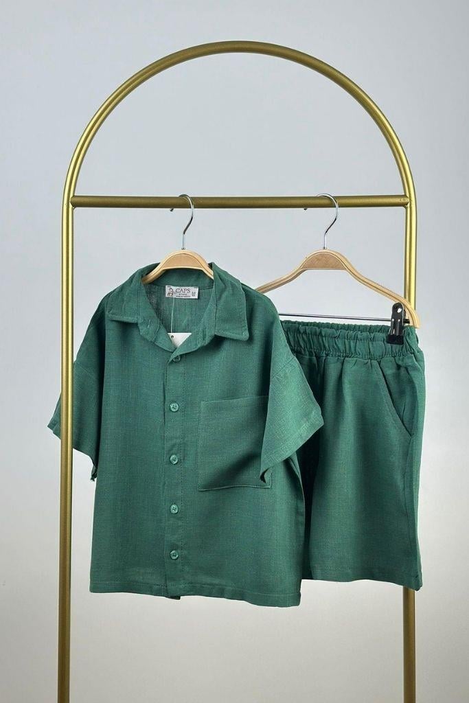 Keten Şortlu Takim
