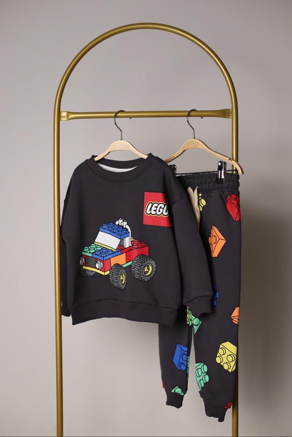 Lego Araba Baskılı Eşofman Takımı