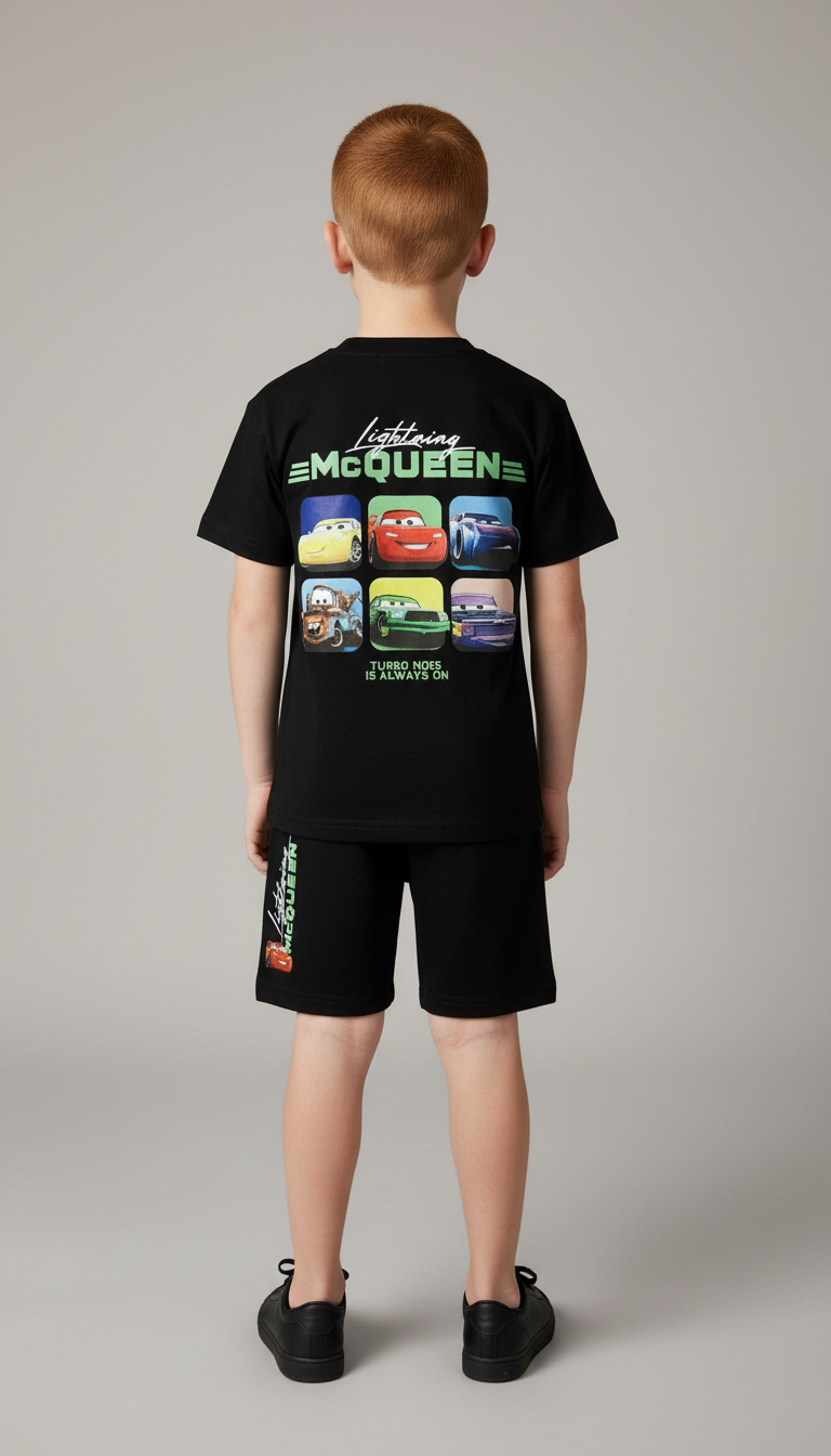 Lightning McQueen Şortlu Takım