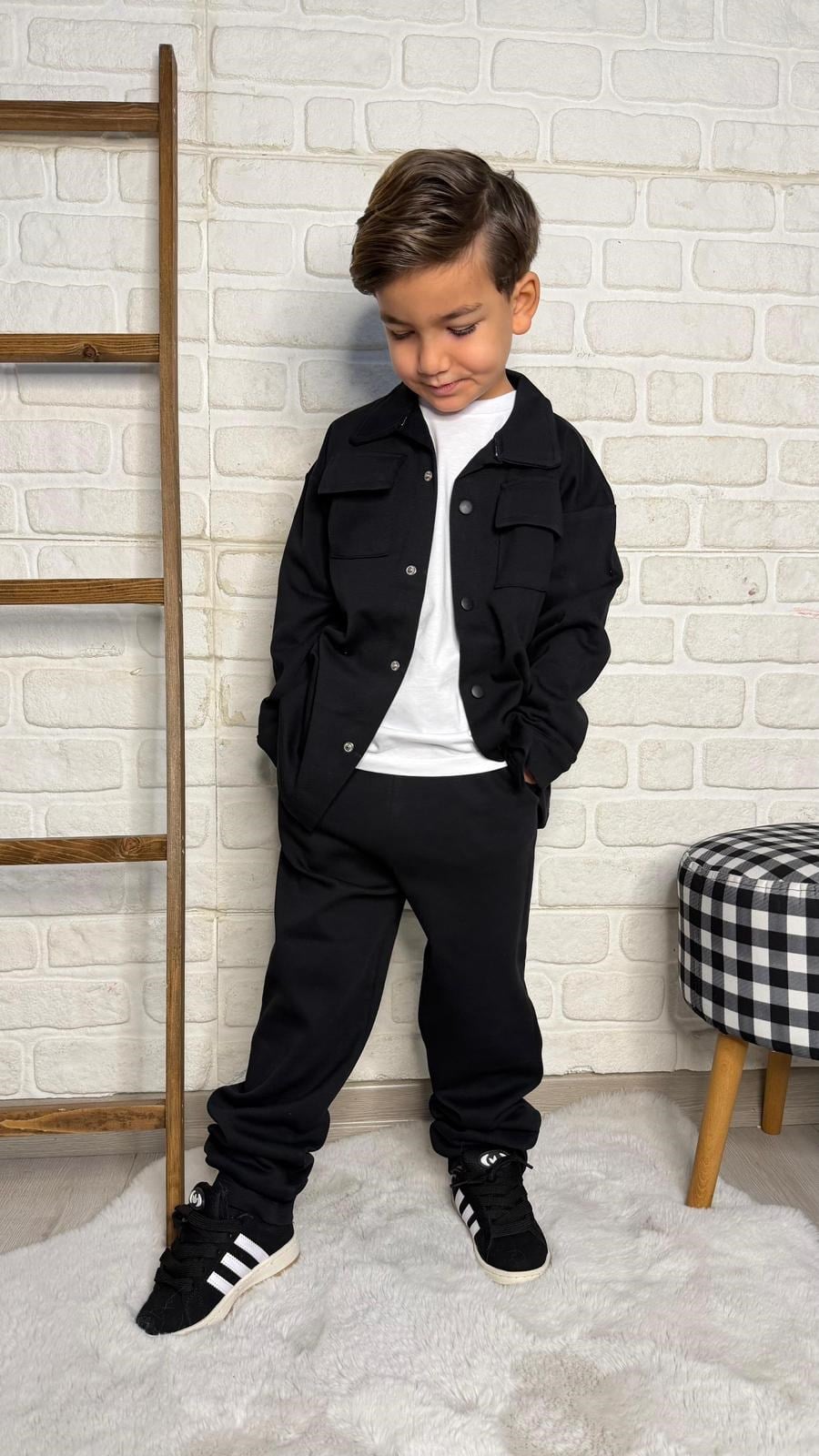 Pike Jogger Uzun Kollu 3lü Takım