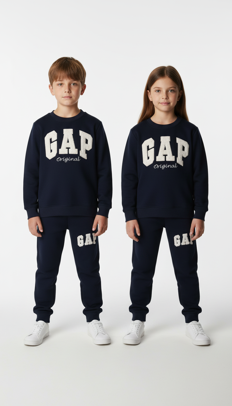 Punch İşlemeli Gap Eşofman Takımı