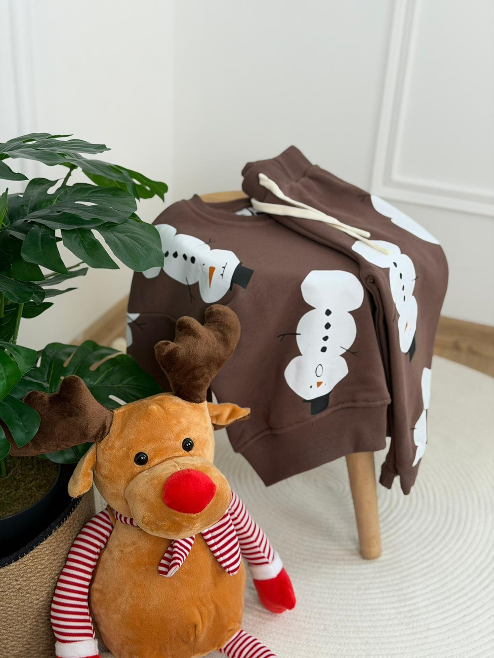 Snowman Baskılı Eşofman Takımı