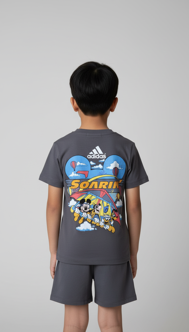 Soarin Baskılı Şortlu Takım