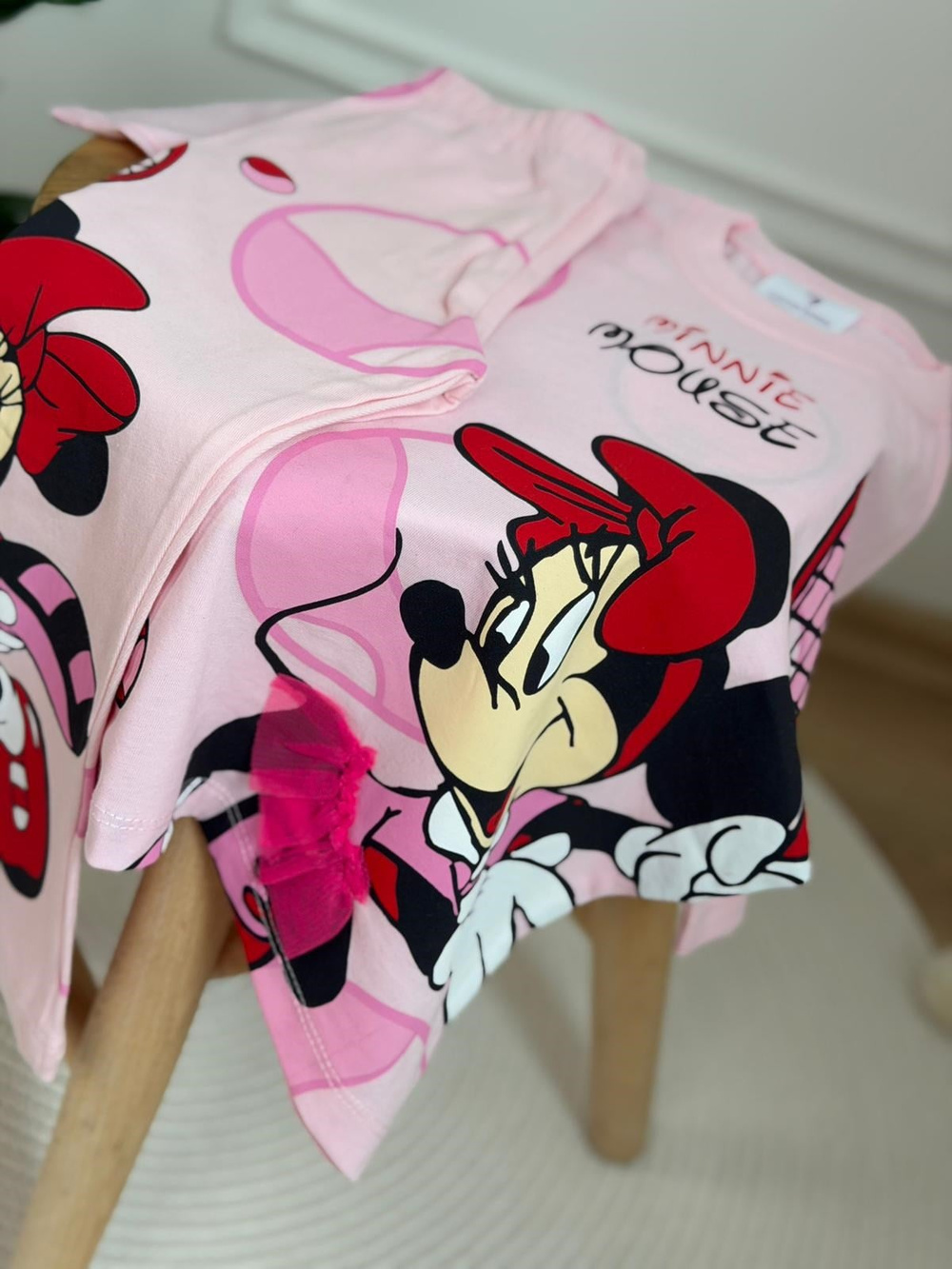 Sporcu Minnie Mouse Taytlı Takım