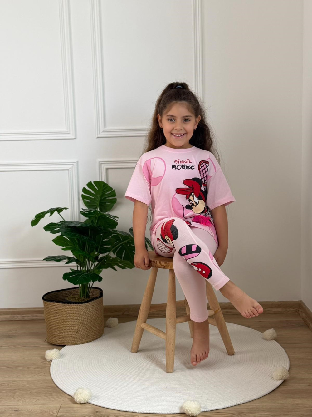 Sporcu Minnie Mouse Taytlı Takım