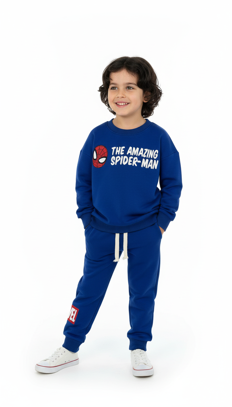 The Amazing Marvel SpiderMan Baskılı Eşofman Takımı