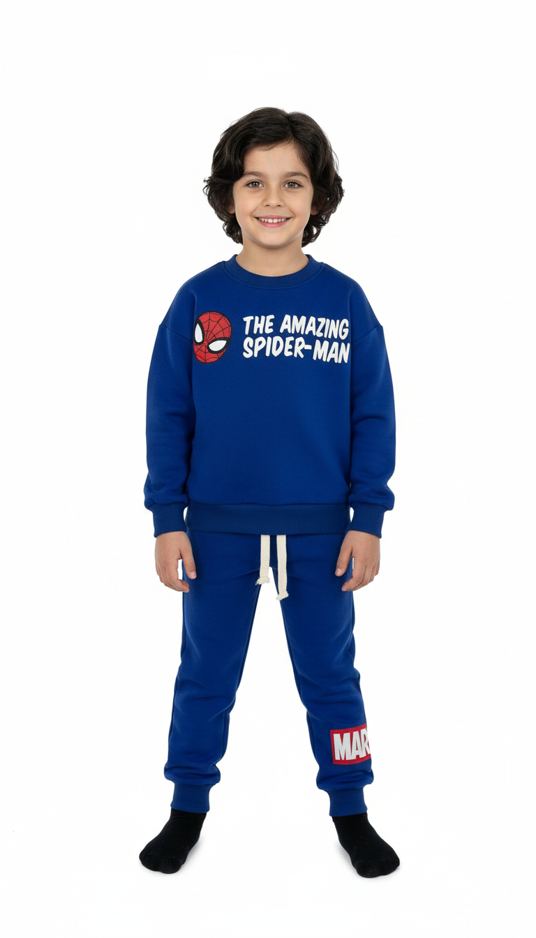 The Amazing Marvel SpiderMan Baskılı Eşofman Takımı