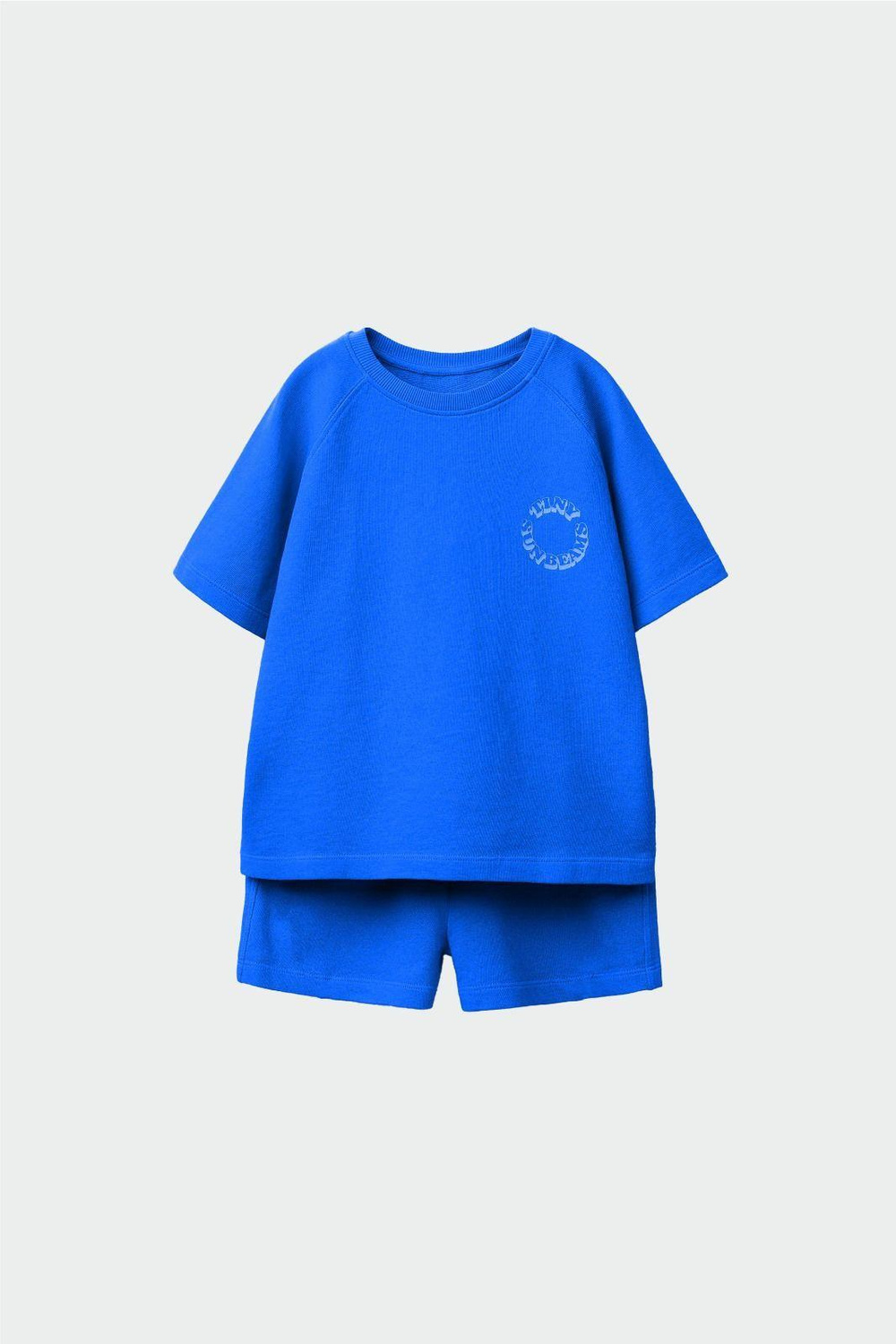 Tiny Sunbeams Baskılı Şortlu Takım