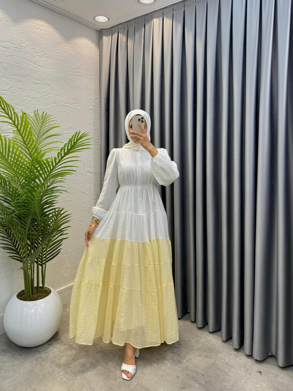 Bade Elbise Sarı
