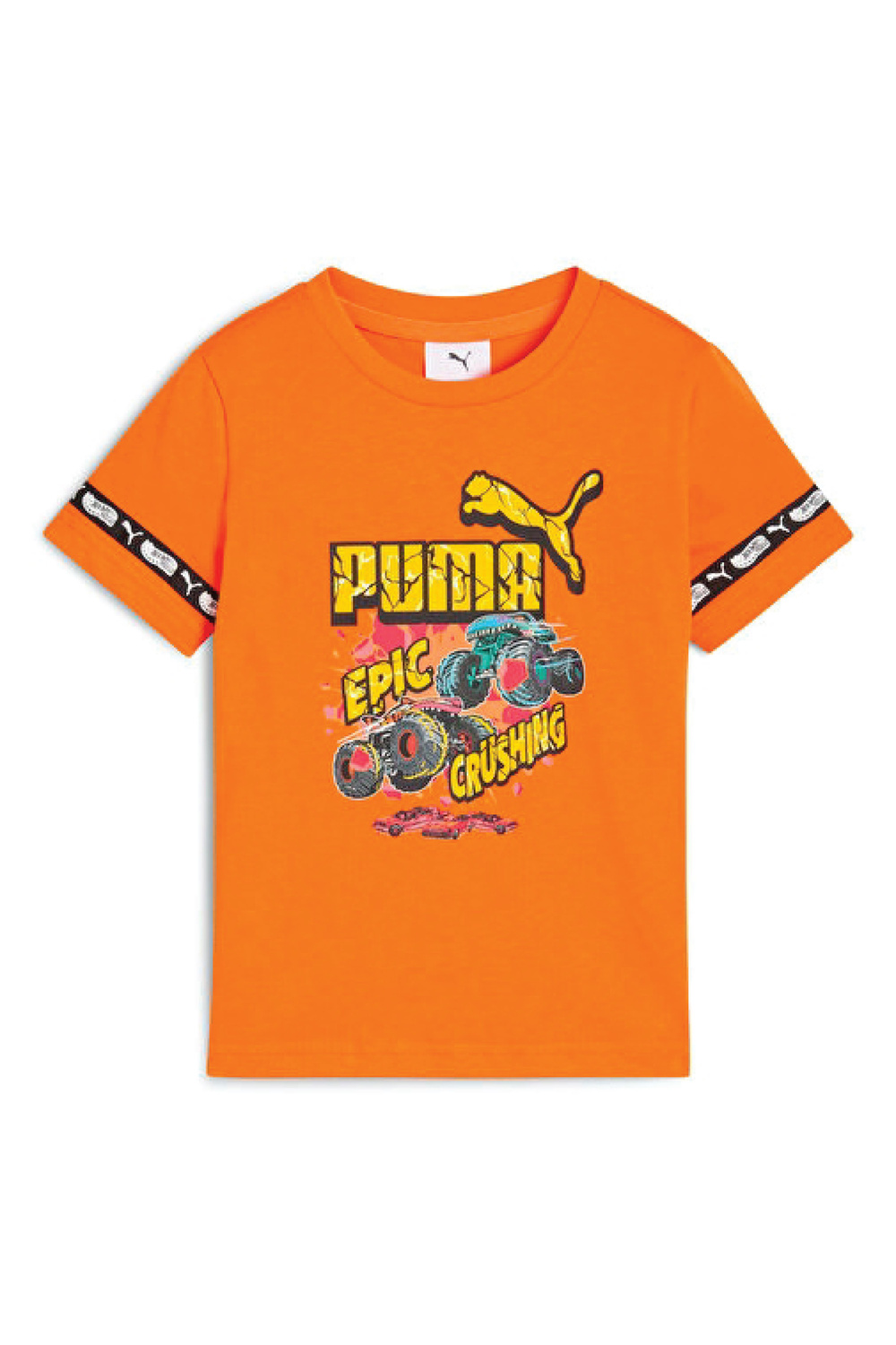 Puma X Hot Wheels Erkek Çocuk Turuncu T-Shirt