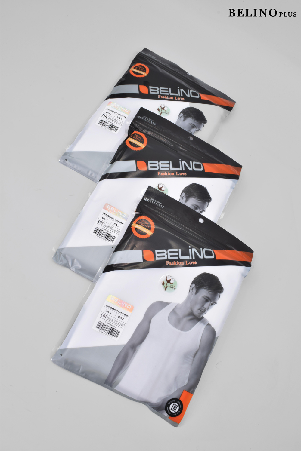 Yüzde Yüz Pamuk Beyaz Renk 3 lü Paket Ultra Soft Penye Erkek Atlet