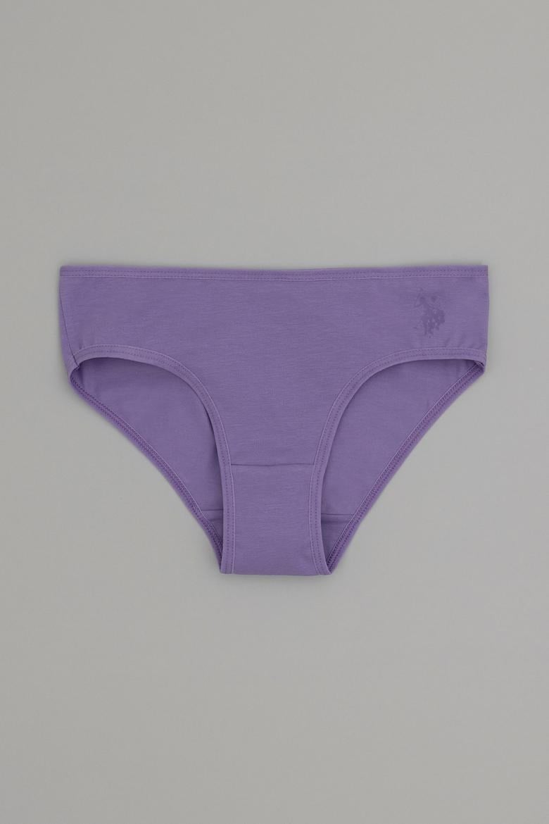 U.S.Polo Assn.Kız Çocuk 6 Lı Slip Külot Pembe