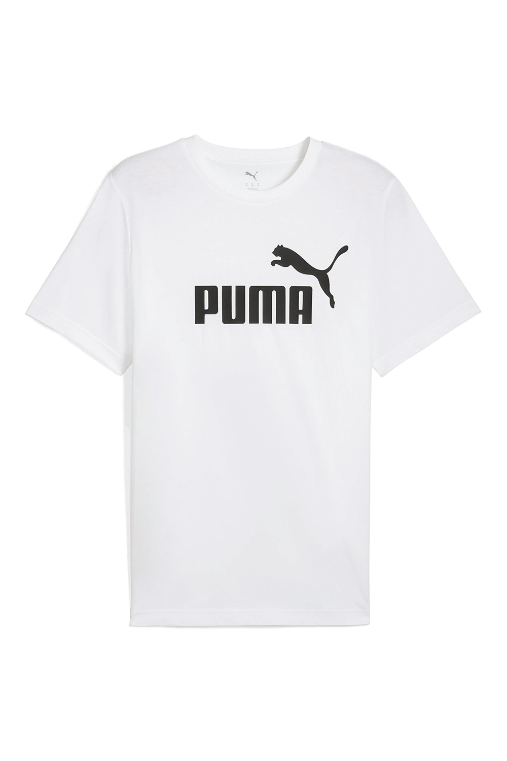Puma ESS No.1 Logo Tee Erkek Baskılı T-Shirt Beyaz Renk