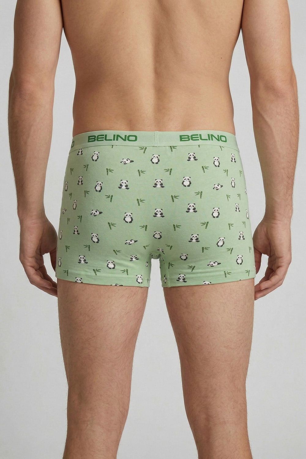 Erkek Boxer Şort Desenli- Panda Love	
