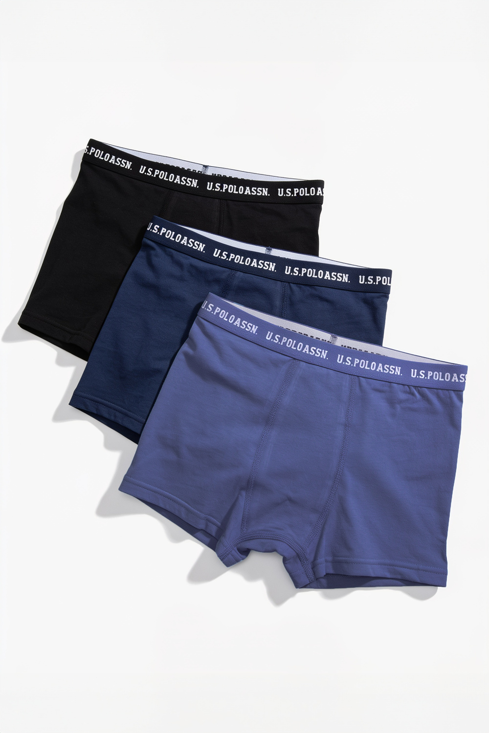 U.S.Polo Assn.Erkek Çocuk 3 Lü Boxer Set