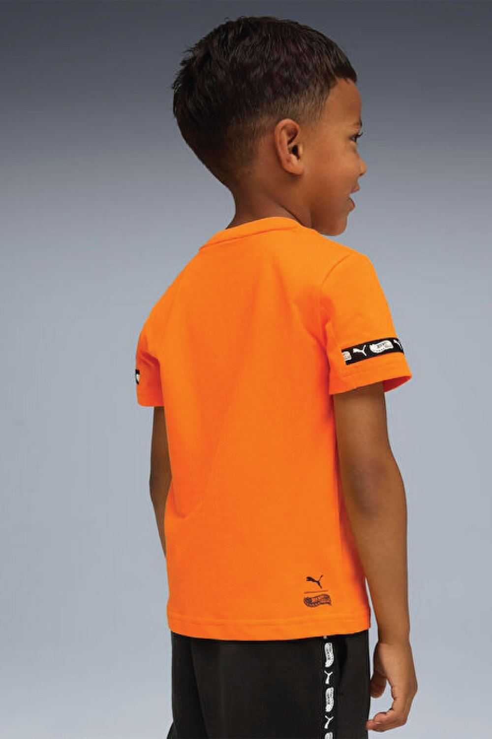 Puma X Hot Wheels Erkek Çocuk Turuncu T-Shirt