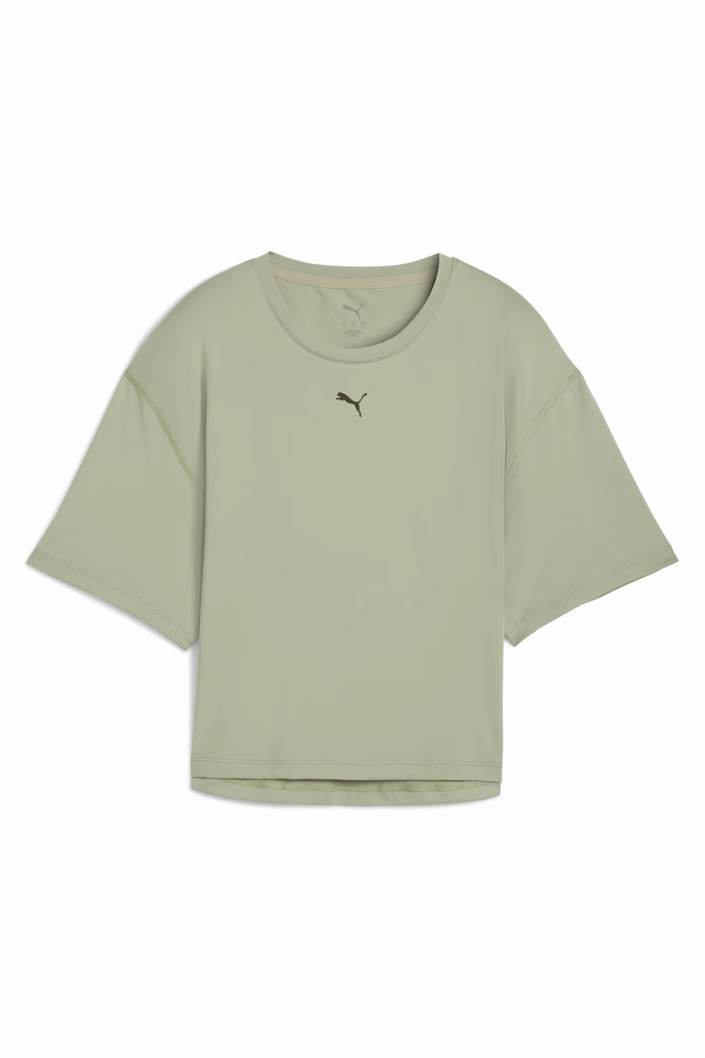 Puma Cloudspun Relaxed Tee Oversızed Yeşil Renkli Tişört