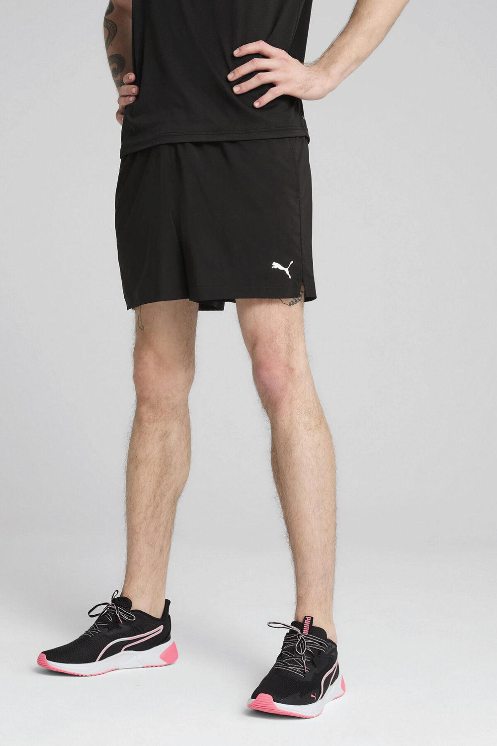 Puma Tad Essentials 5 Woven Erkek Siyah Antrenman Şortu