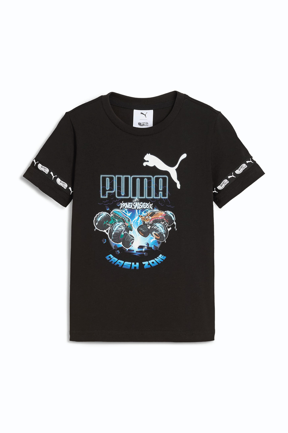 Puma X Hot Wheels Çocuk Siyah T-Shirt