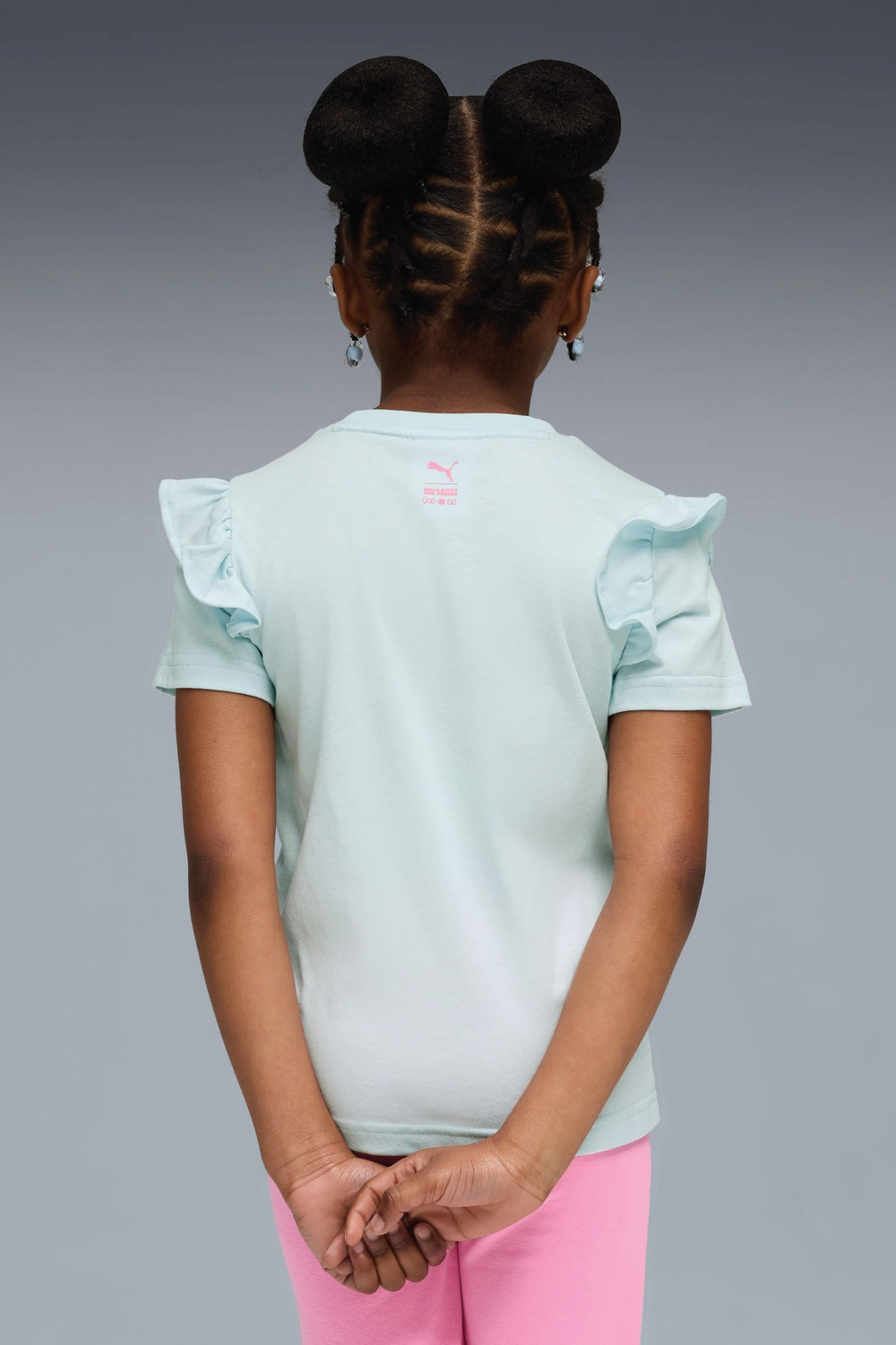 Puma Kız Çocuk Hello Kitty Baskılı Mavi T-Shirt