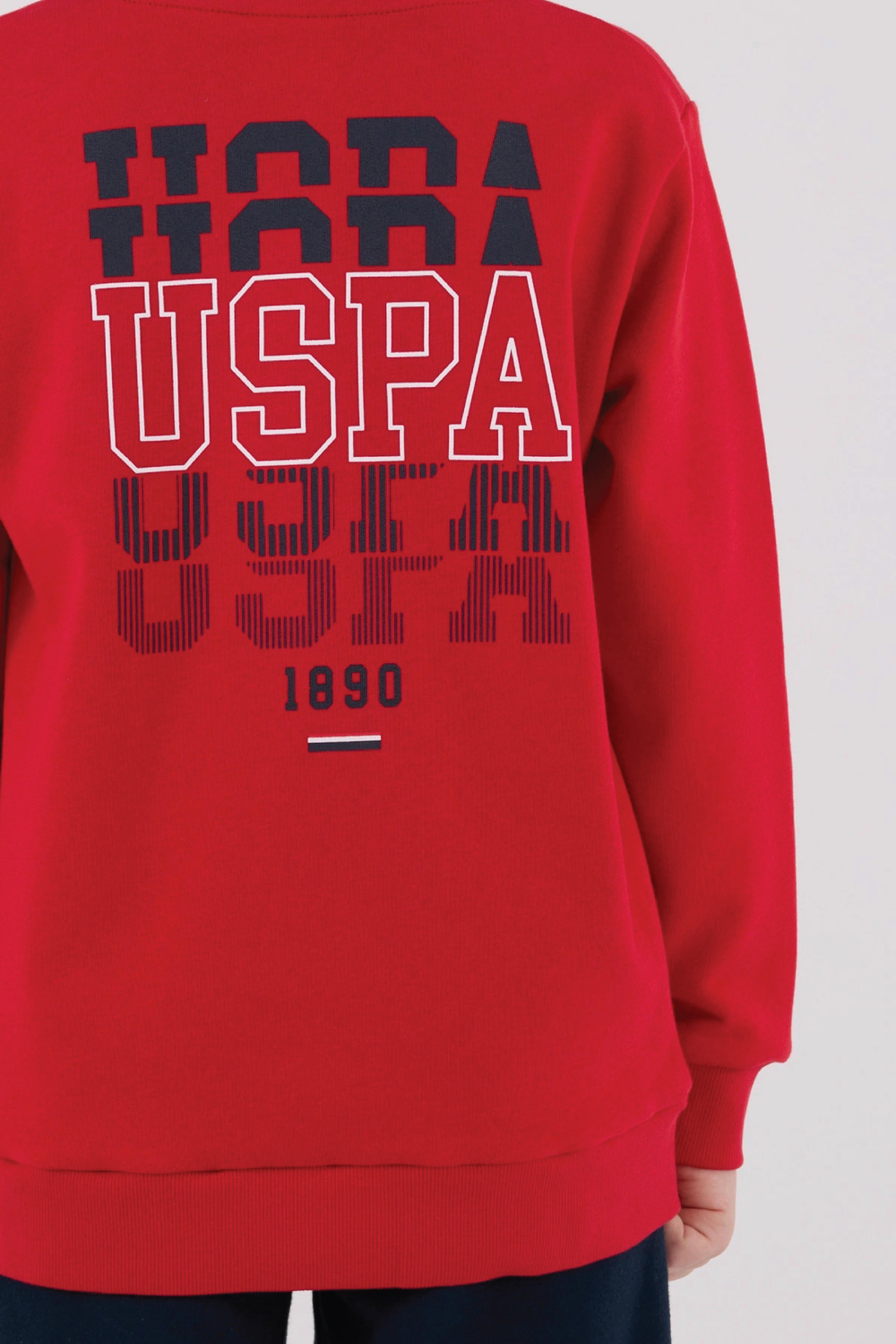 U.s. Polo Assn Erkek Çocuk Uzun Kol Kırmızı Eşofman Takımı