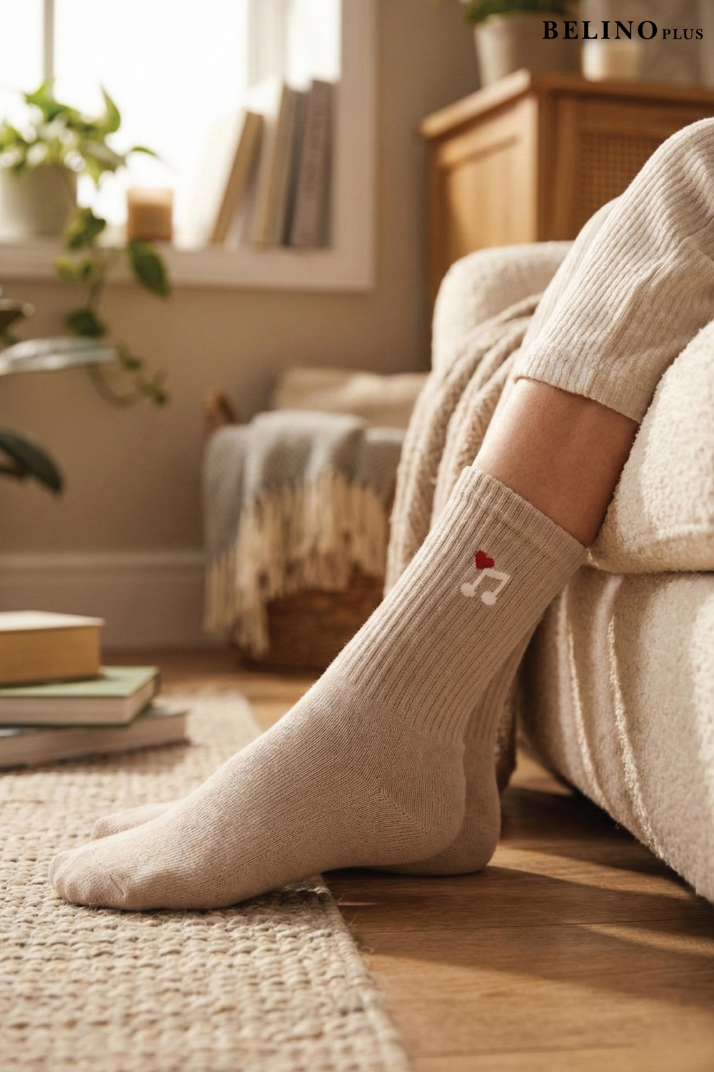 Moda Renklerle Kombin Yapılmış 5 Li Paket Penye Çorap