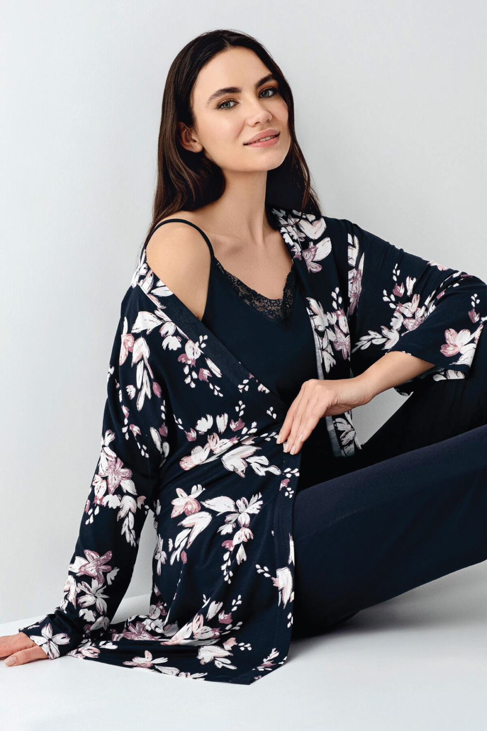 Pierre Cardin Kadın Beyaz Kısakollu Pijama Takımı