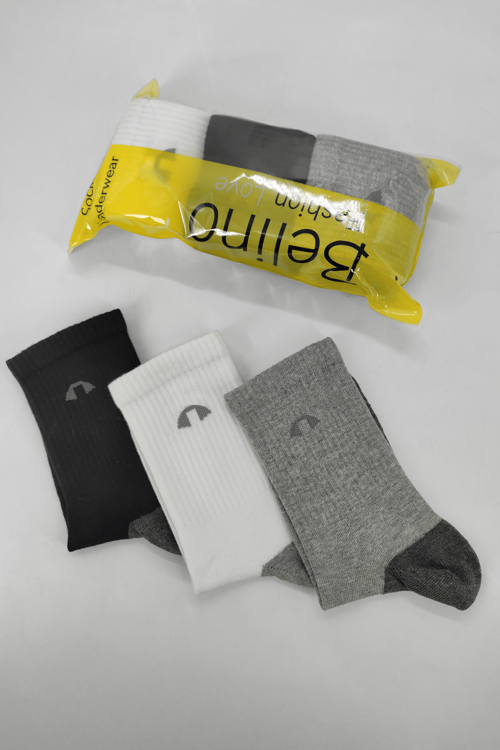 Penye 6 Lı Paket Erkek Spor Çorap Karma Renk