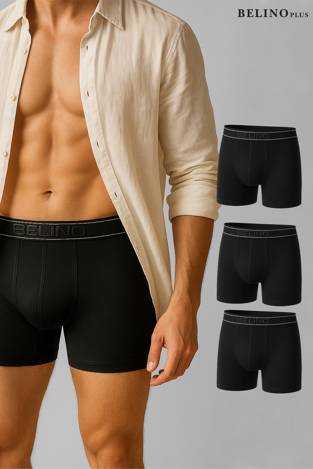 Bambu Boxer 3 Lü Kutu Nefes Alan Terletmez Ultra Konfor