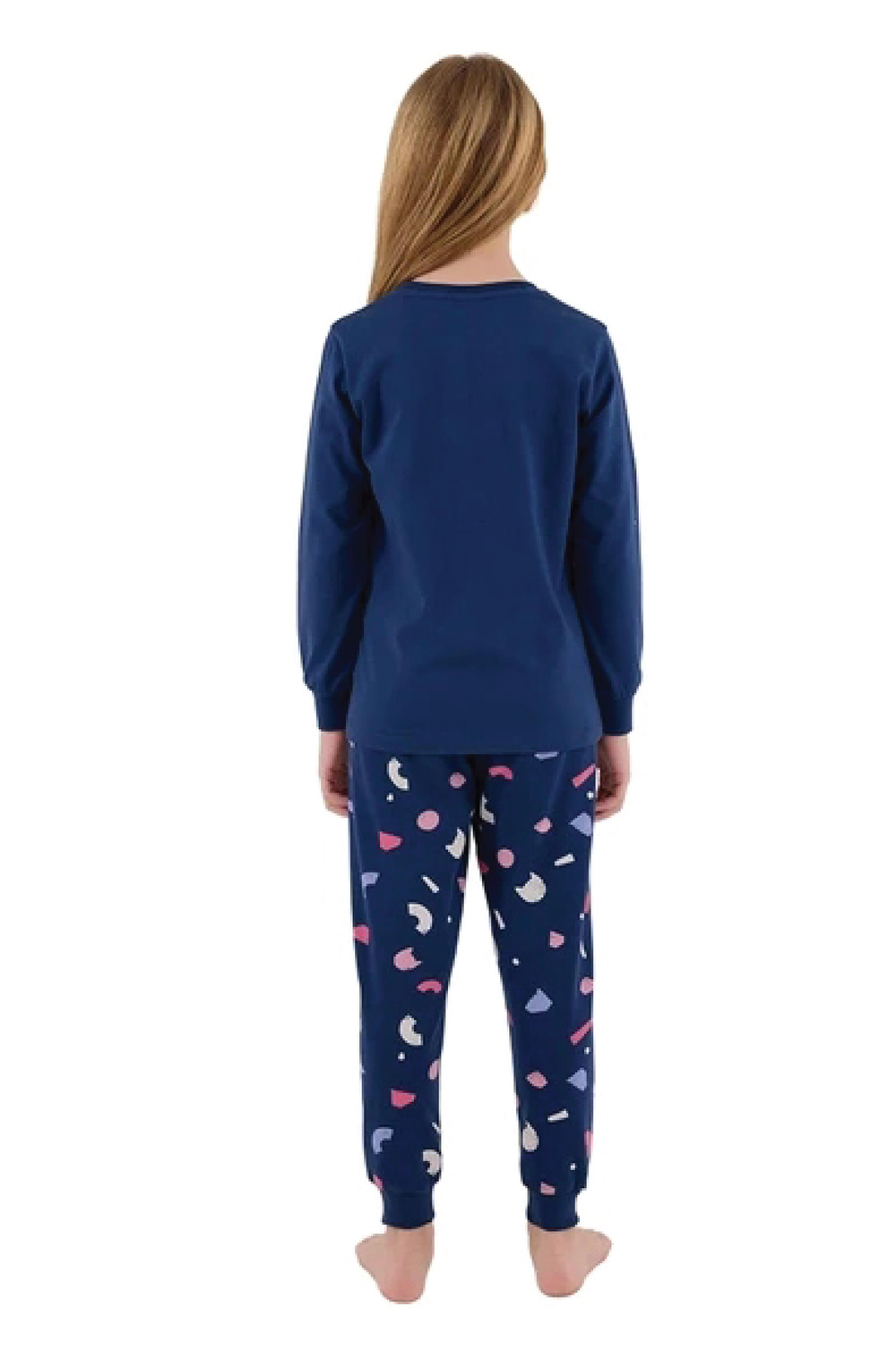 Rolypoly Kız Çocuk İndigo Pijama Takımı