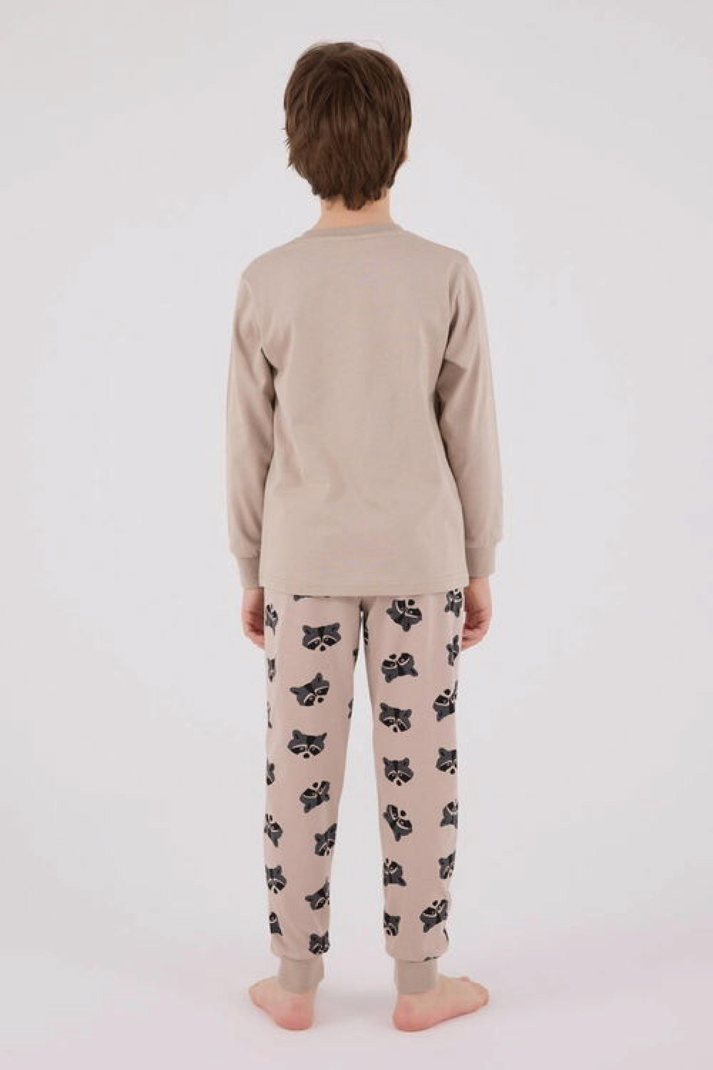 Rolypoly Erkek Çocuk Kum Beji Pijama Takımı