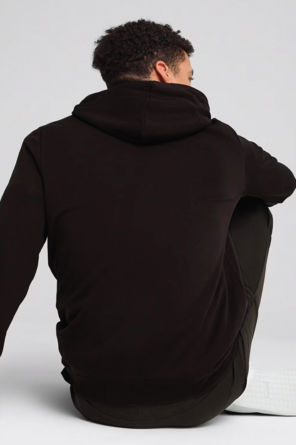 Puma Essential No. 1 Logo Erkek Siyah Günlük Stil Sweatshirt