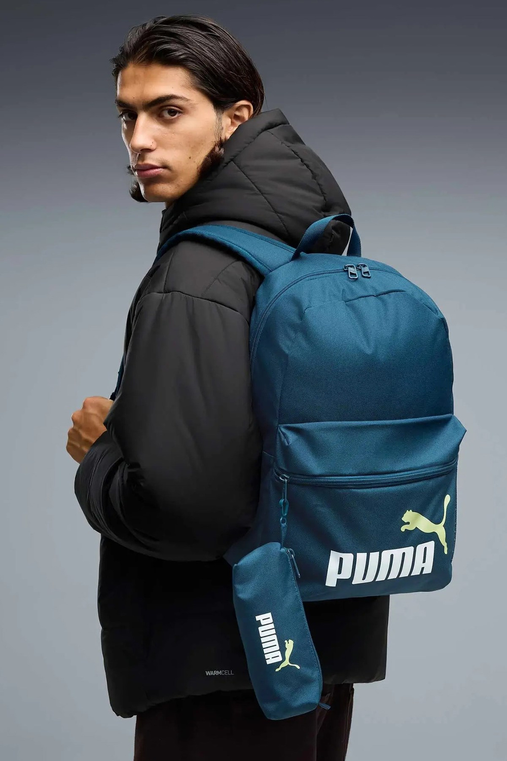 Puma Phase Petrol Mavi Sırt Çantası Set