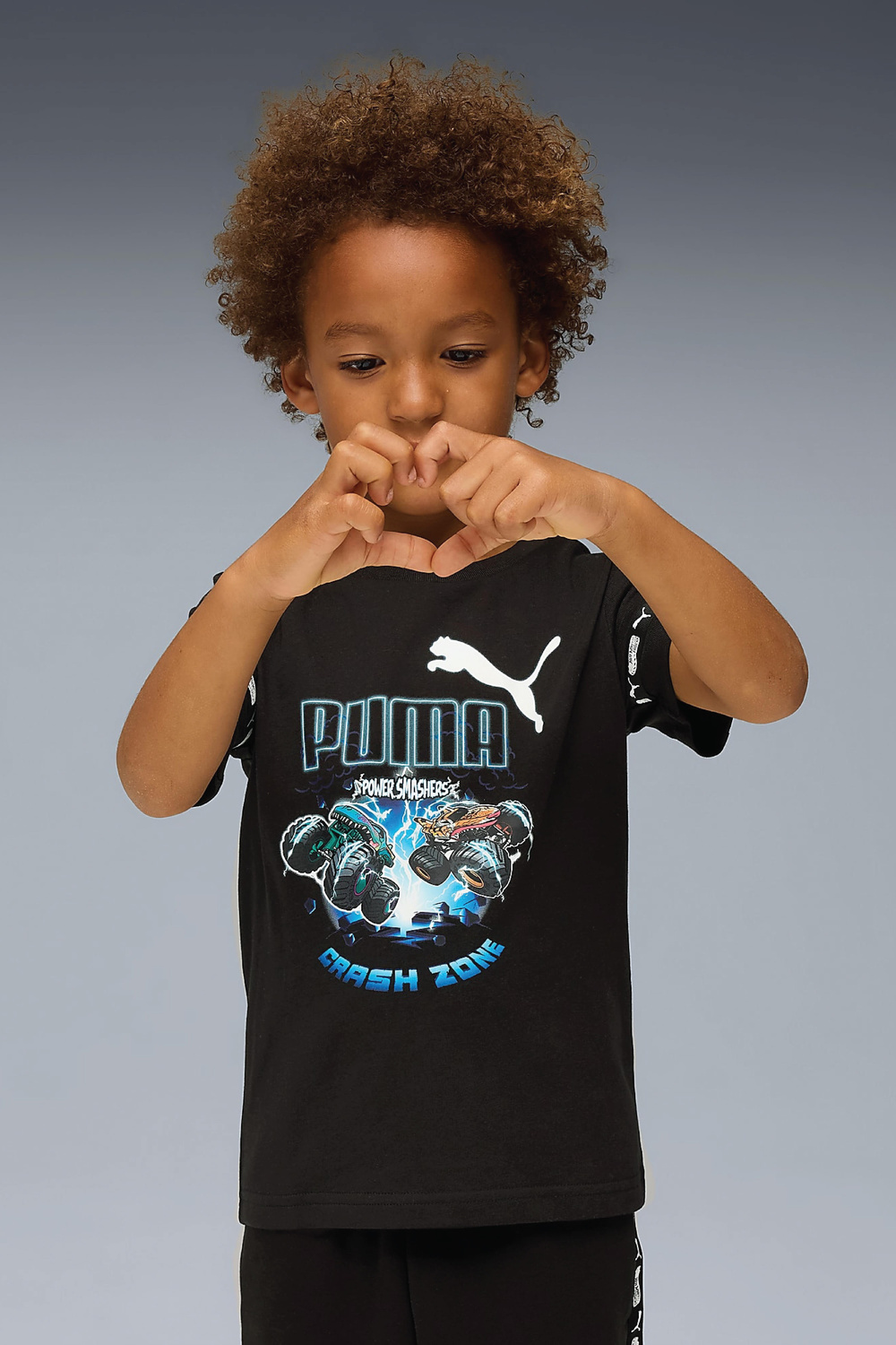 Puma X Hot Wheels Çocuk Siyah T-Shirt